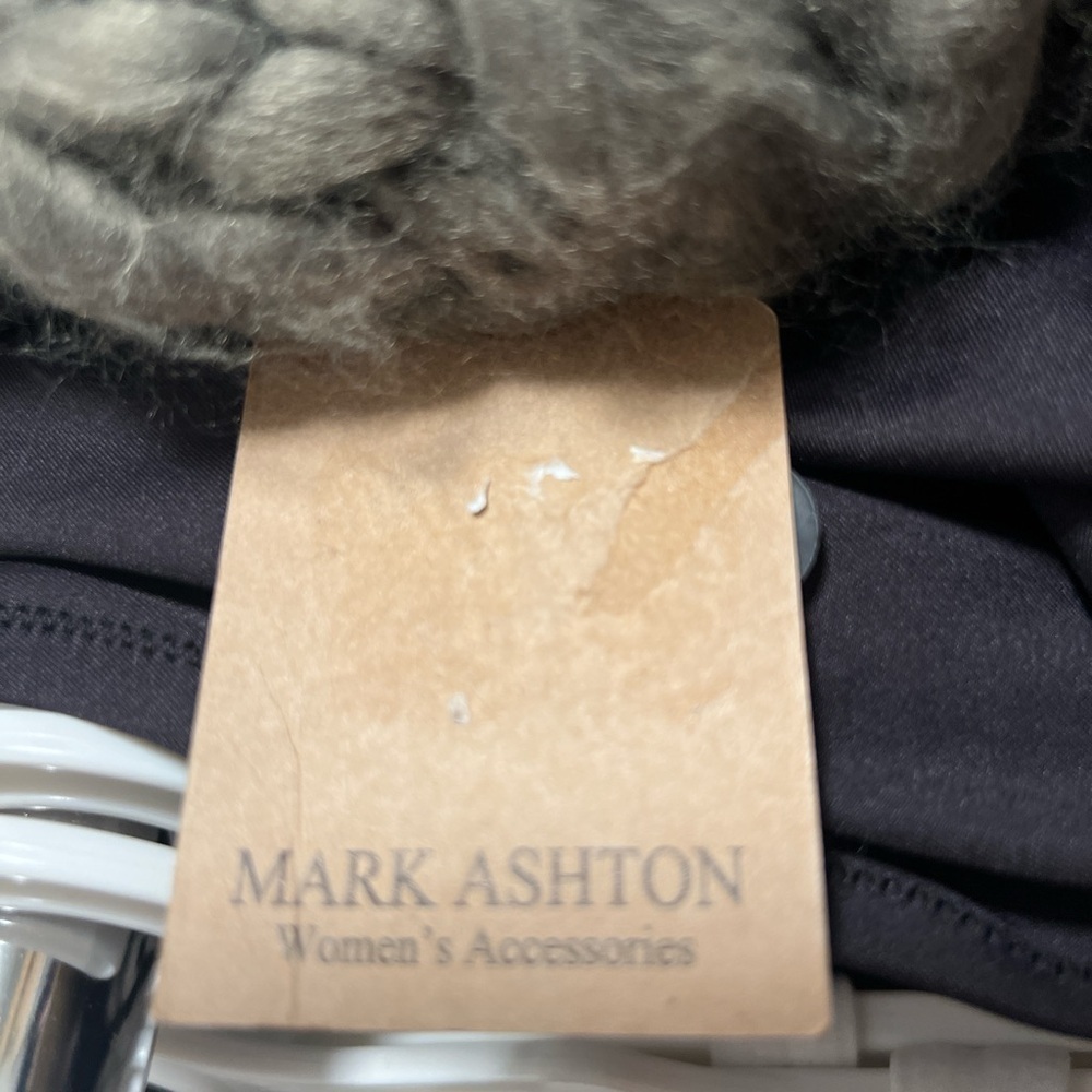 Cozy Gray Knit Beanie - Picture 2 of 3